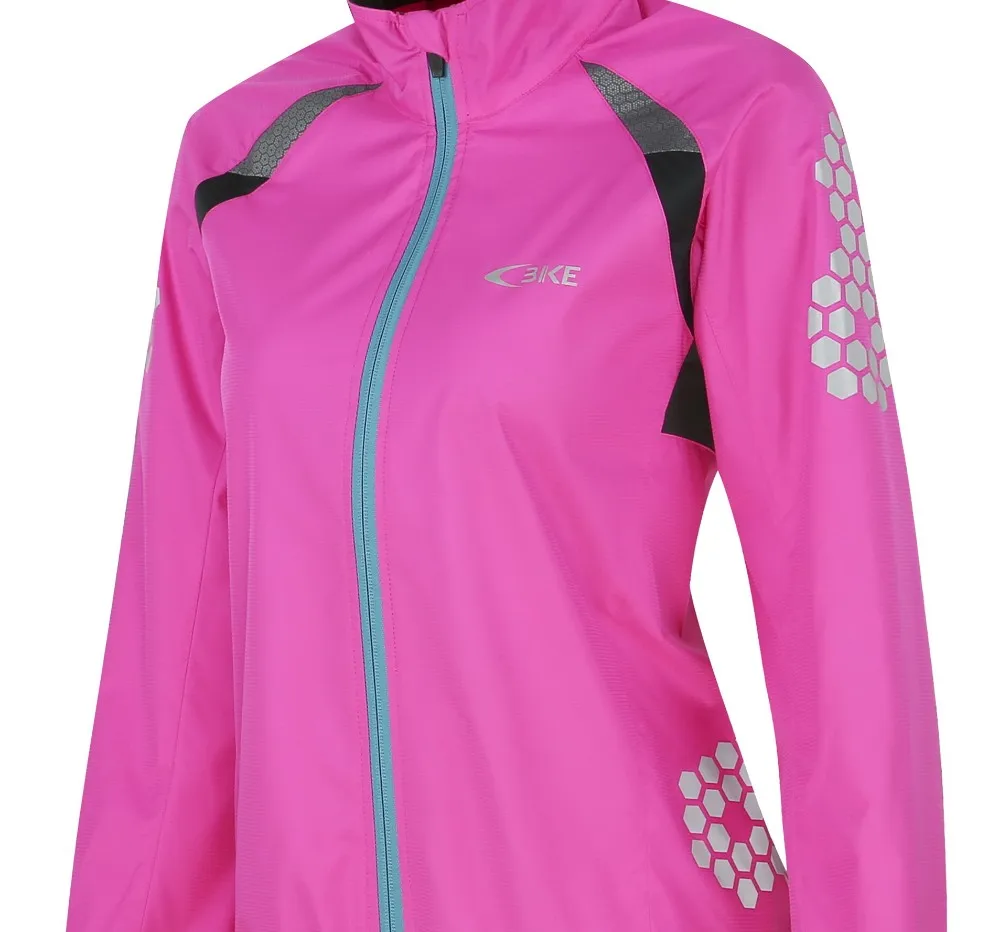 reflective bike jacket women's