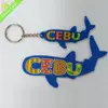 Shark Fish animal Keychain Key ring Rubber silicone material key finder key tag