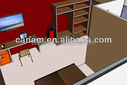 home construction long cabin ready made house use prefabricated house