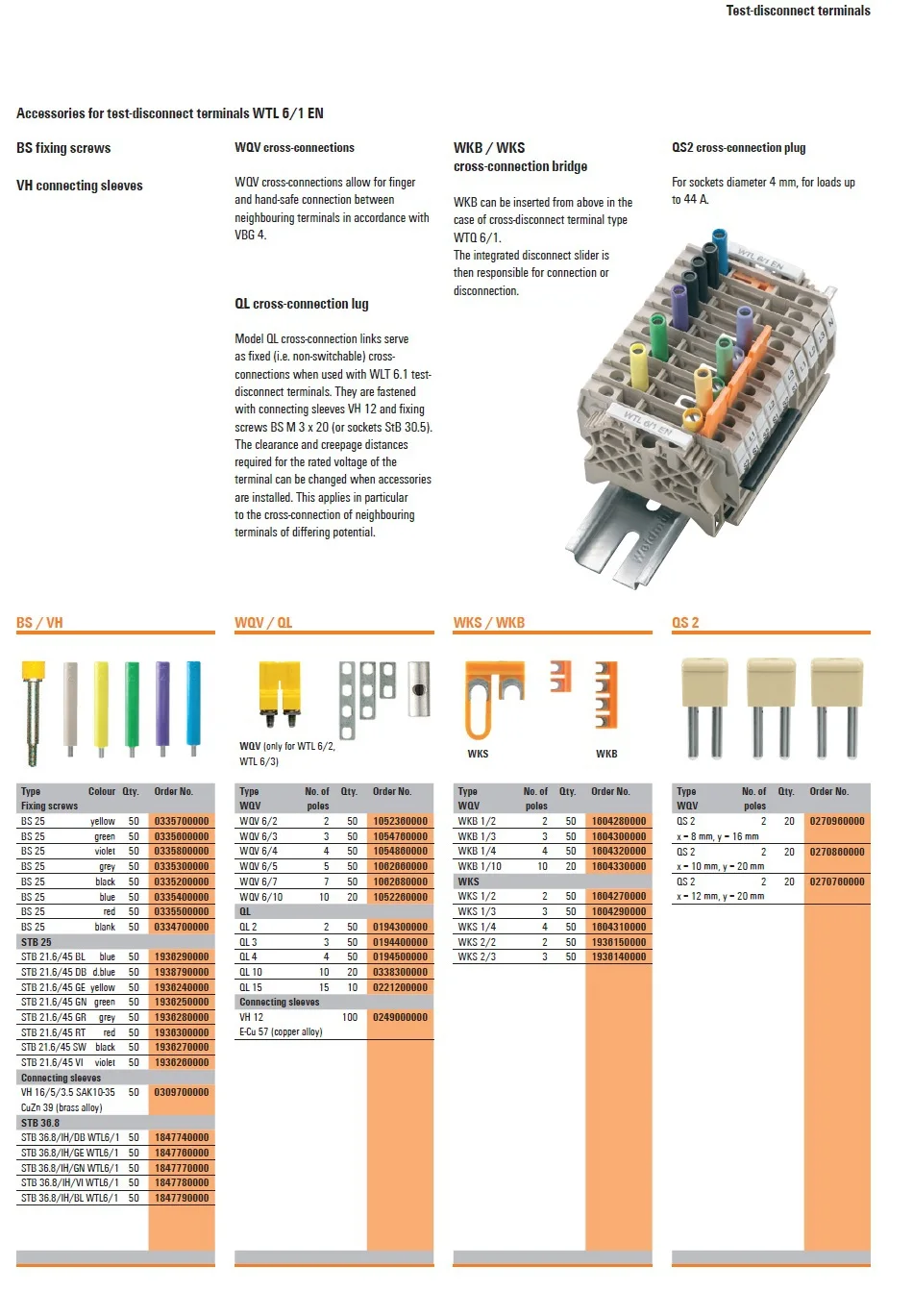 Wtl 6/1 En Authentic Weidmuller Terminal Block Buy Terminal Block