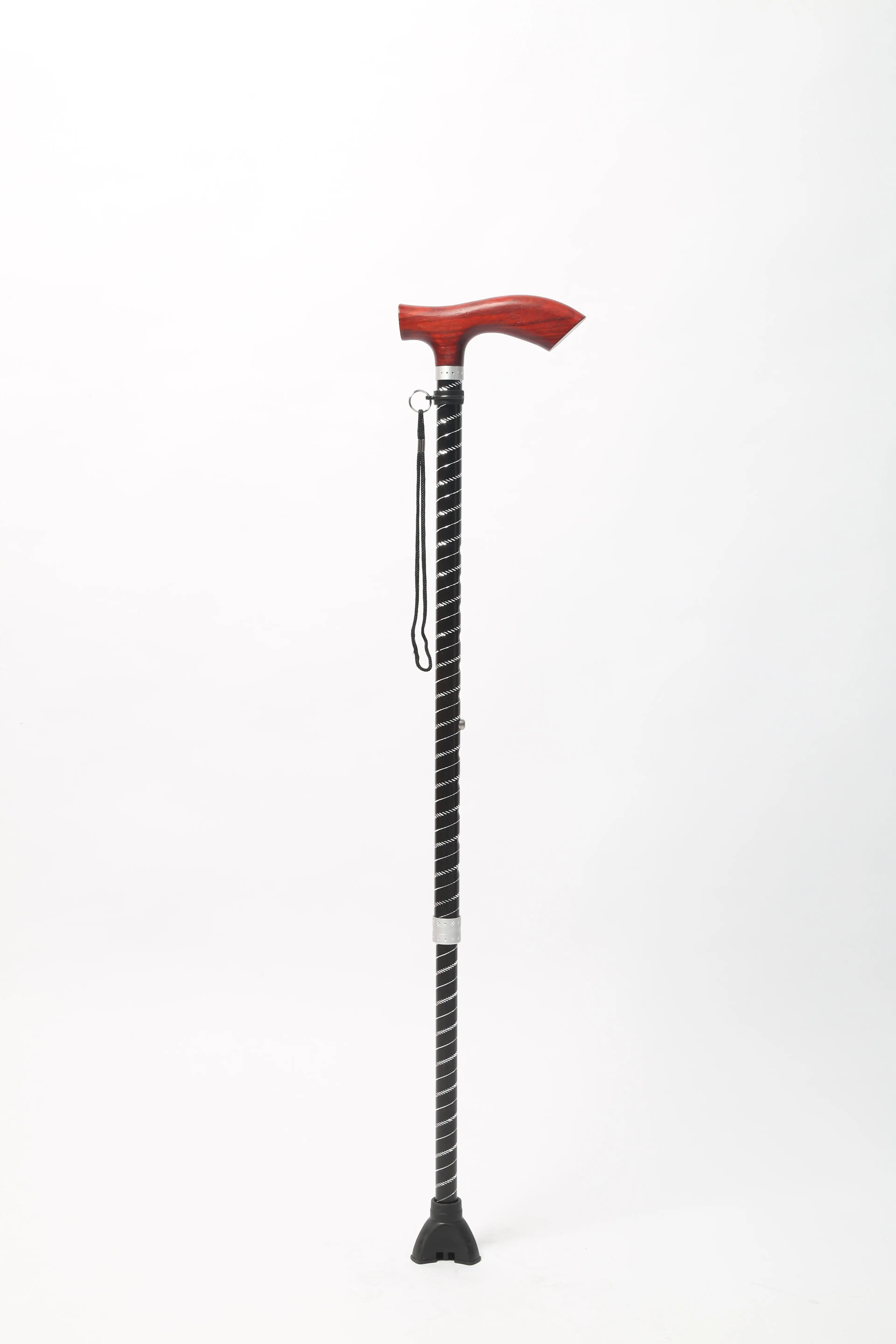 Adjustable,Lightweight Aluminum Offset Walking Stick With Ergonomic