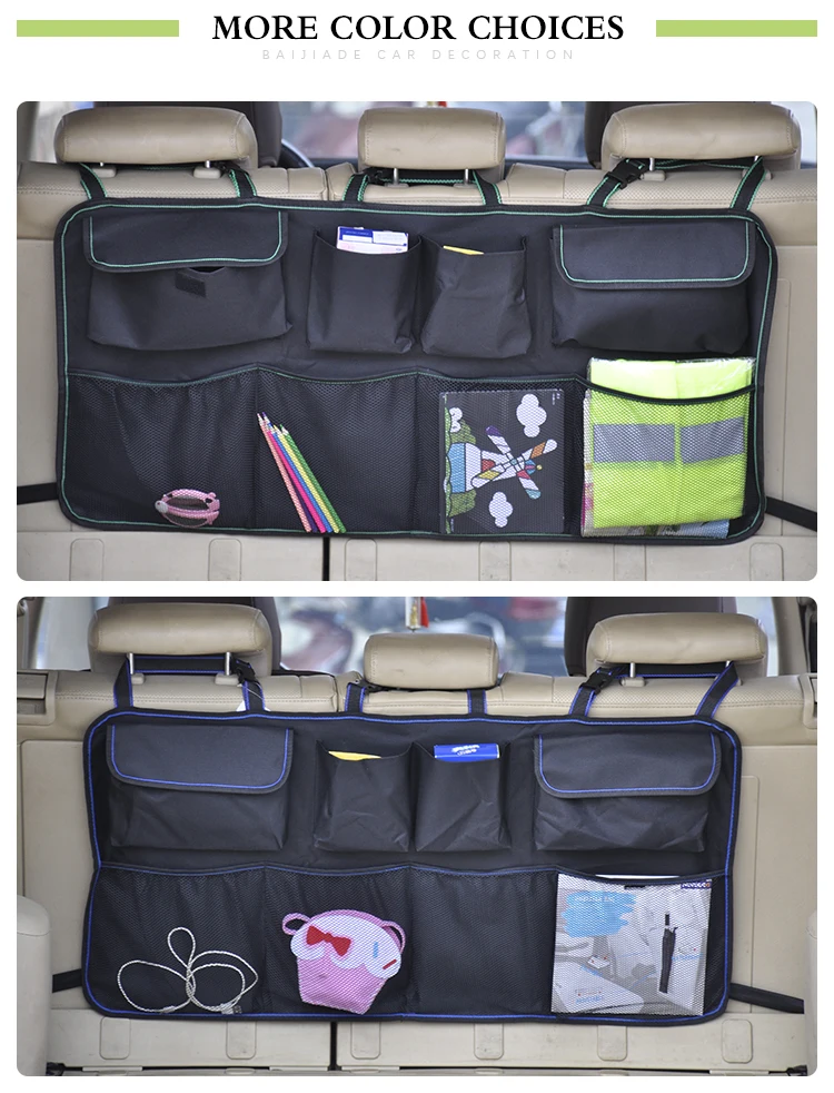 Unique Design Durable Pockets Organizer Car Back Seat