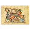 Brand new customer design egyptian papyrus art hieroglyphic wallpaper