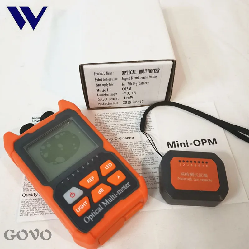 PG-OPM520 optical power meter working principle fibre checker lightwave ...