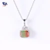 Bridal Jewellery Sterling Silver Earring Charm Pendant Sets With English Lock Fashion Jewelry Bulk
