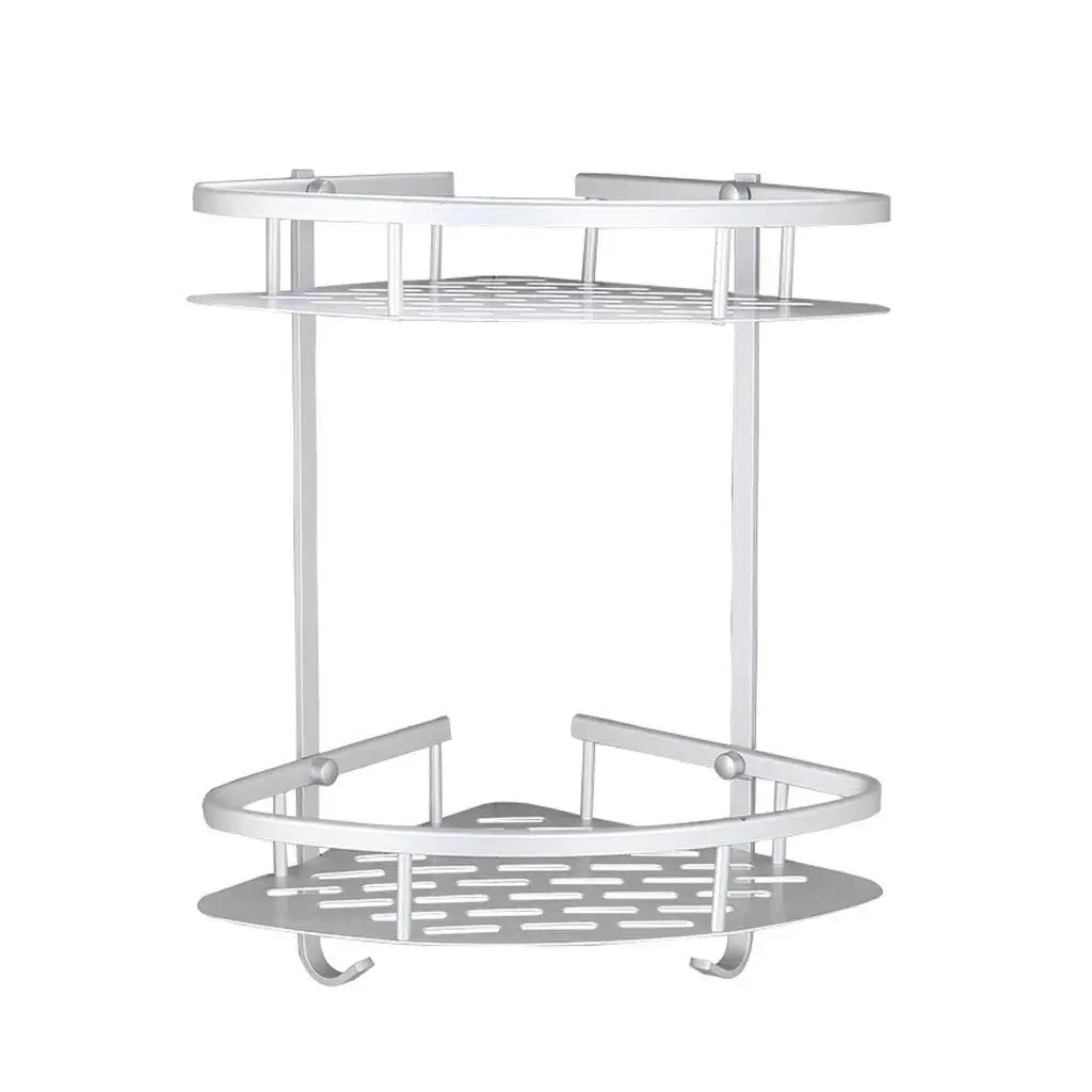 Xinjin Bathroom Shelves - Multilayer Shelves - Metal Shelves - Storage Shelves - Waterproof Shelves - Kitchen Shelves - Triangle Shelves (Size : 30cm)