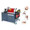 Manual and Pedal PLC control160mm*12mm 300KN hydraulic double decker JPMX-503ESK busbar machine for copper