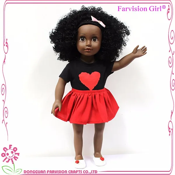 black doll heads