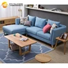 Customized Comfortable Executive Arab Furniture Antique Floral Fabric Sofa