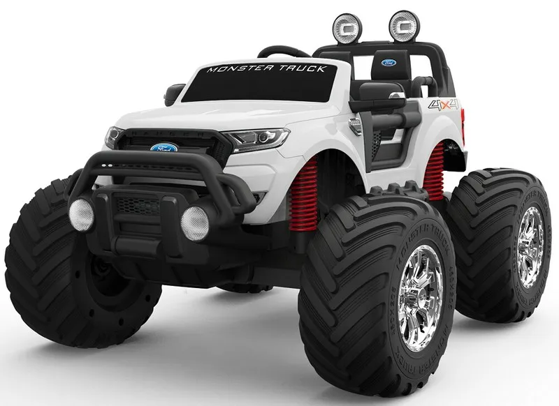 Ford Ranger Monster Truck Battery Powered Toy Car with Engine Sound 12 ...