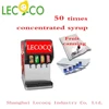 LBECO hot sale 50 times high concentrated syrup soda making machine