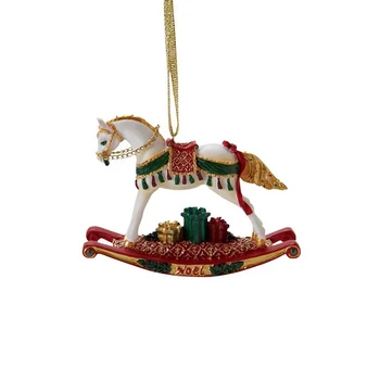 Rocking Horse Hanging Christmas Tree Ornament - Buy Horse Hanging ...