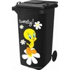 Self adhesive Wheelie bin cover sticker wrap around dustbins vinyl sticker