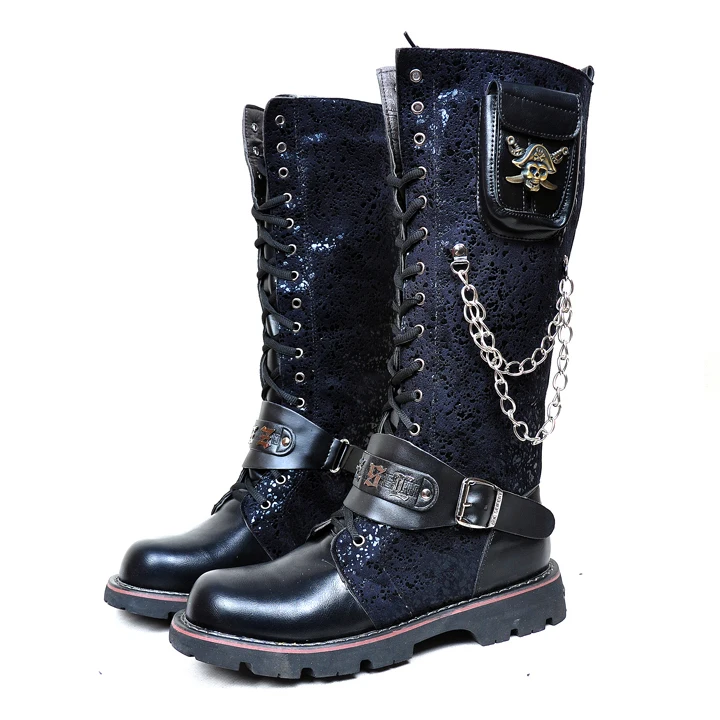 punk rock men's boots - ChinaPrices.net