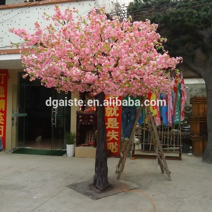 البلاستيك زهر الكرز الزفاف خلفية الديكور شجرة ساكورا Buy شجرة الكرز وهمية شجرة زهر خضراء من أي وقت مضى شجرة ورد الكرز Product On Alibaba Com