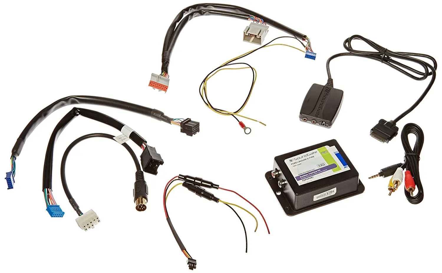 USA SPEC RCA Port for 99-05 FORD//LINCOLN iPod to Factory Radio Wired Music Interface with AUX PA11-FORD1