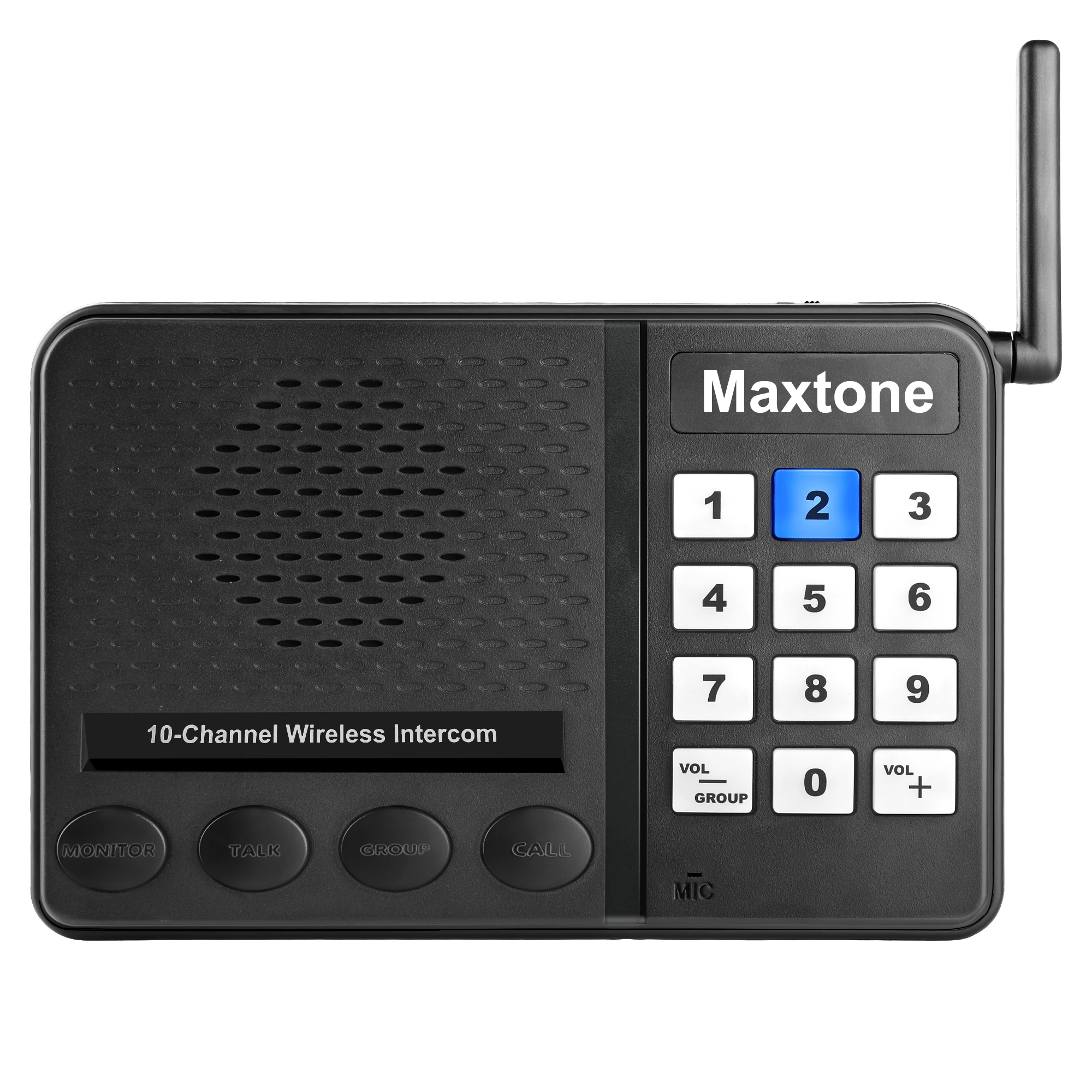 
Multi Channel Wireless intercom system 10 channel wireless intercom for home or office,Baby elderly monitor 