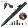 High quality tactical survival pen self defense supplies weapons with logo engraved