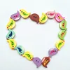 20mm 2-Holes Flatback Bird Shaped Wooden Buttons For Children Clothing