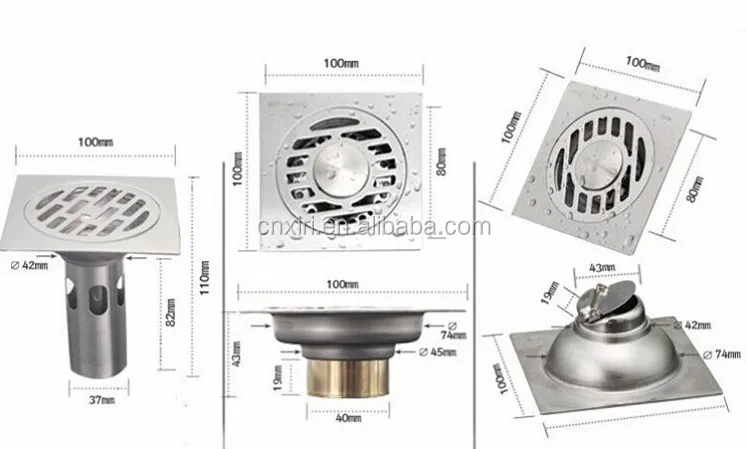 Sus 304 Drenaje De Piso,Artículos Sanitarios Drenaje De Piso Antiolor