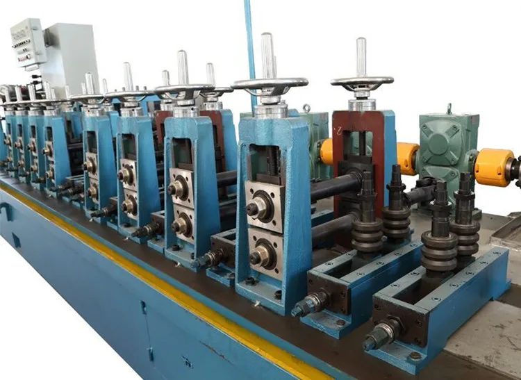 Tube Pipe Roll Forming Machine Pipe Production Line HG50 High Frequency Weld Steel Stainless Steel India 21.5*1.1mm 0-90M/MIN ZT