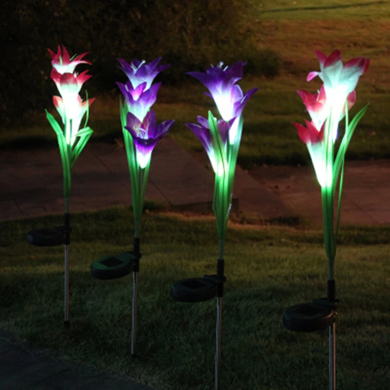 Waterproof Solar Garden Butterfly Lights For Outdoor Garden - Buy Solar