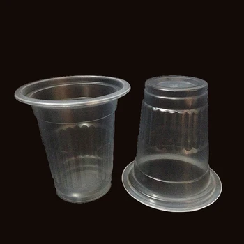 fancy clear plastic cups