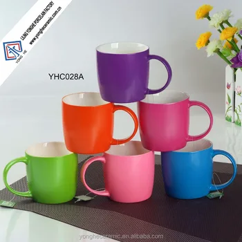 Nenon Bright Color Glazed Ceramic Coffee Mugs Nenon Bright Color Glazed Ceramic Coffee Mugs