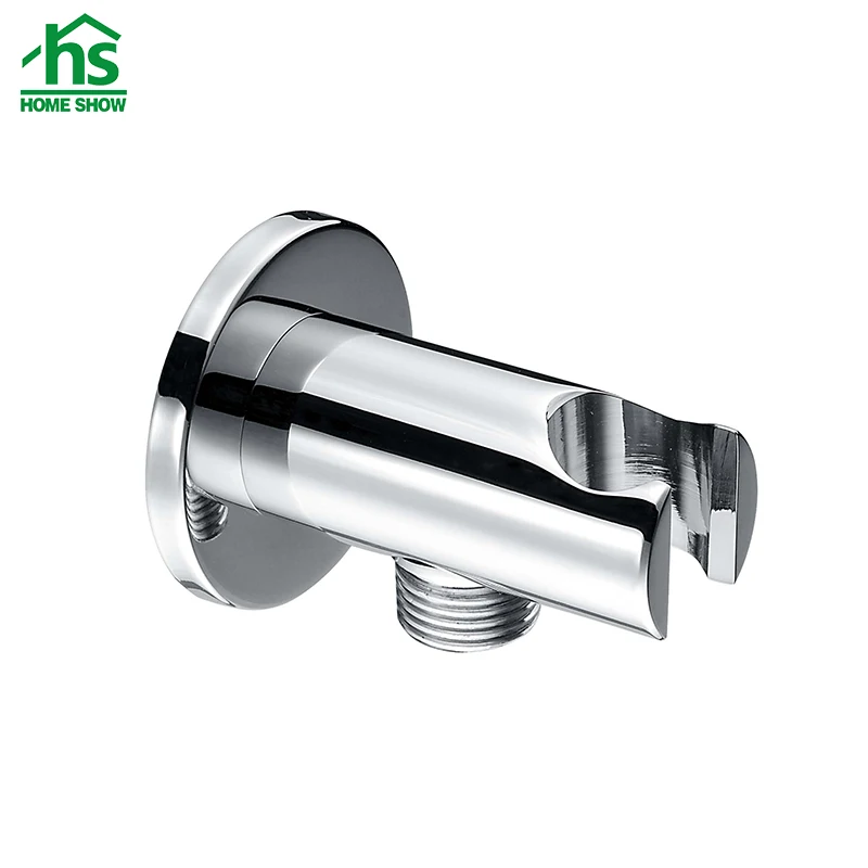 Bathroom Accessories Durable Chrome Brass Shower Elbow With Handshower