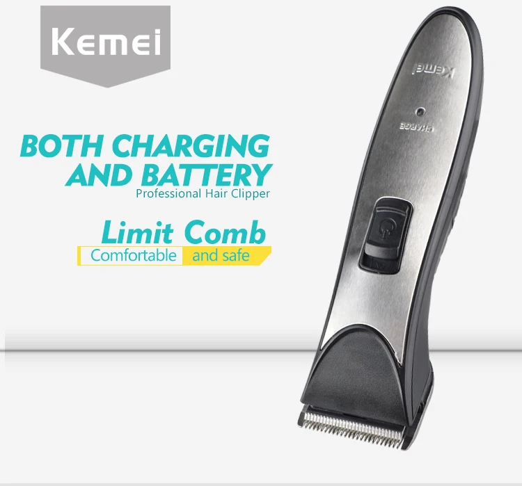 Kemei Electric Rechargeable For Men Salon Hair Clipper Trimmer Km-3909 ...