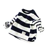 2019 Spring Autumn Long-sleeved T-shirt 2-6Y Boys Girls Striped Children's Shirt