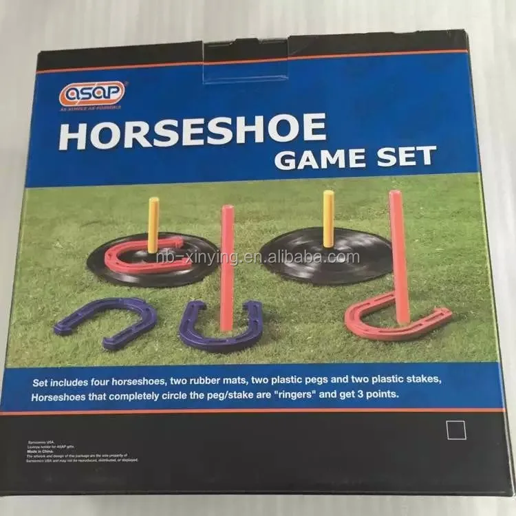Rubber Horseshoe Game Set For Indoor And Outdoor Playing Buy Rubber