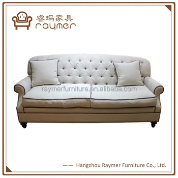 English Style Clic Fabric Tufted Down Filled Sofa Product On Alibaba