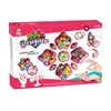Shantou 2019 Kids educational magic beads toy kid handcraft plastic beads toy girls DIY jewelry set toy POP beads wholesale