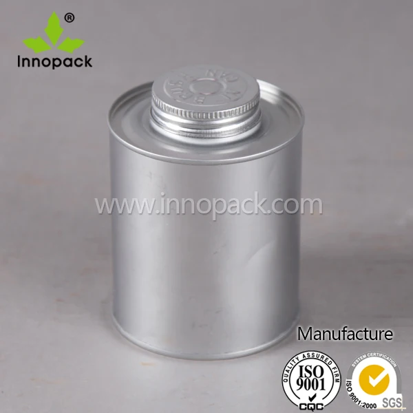 Tinplate 50ml,100ml,500ml,1l Solvent Tin Container With Applicator ...