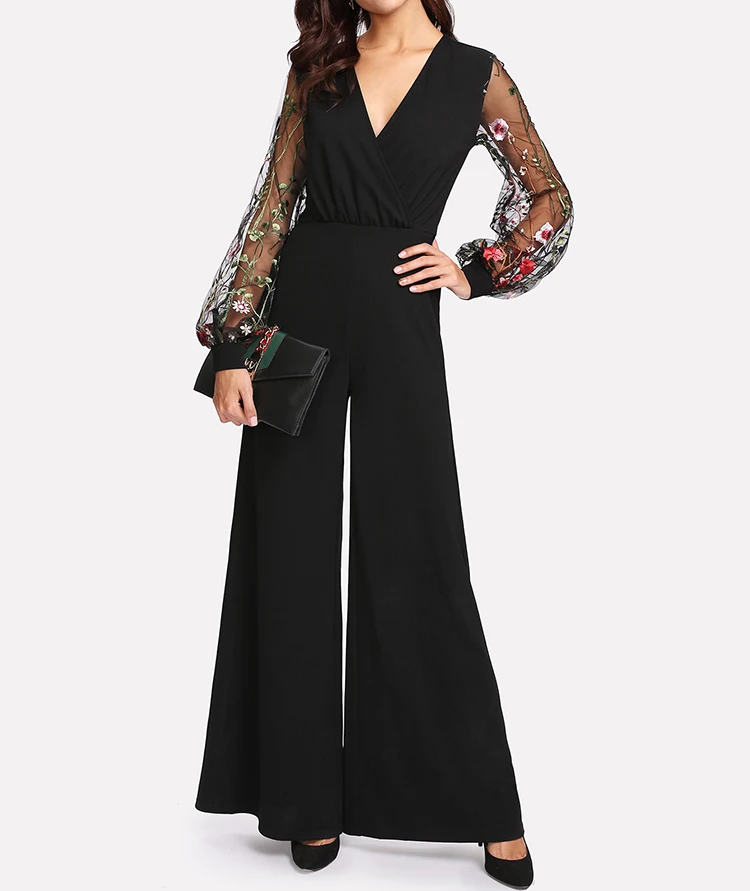bishop sleeve jumpsuit