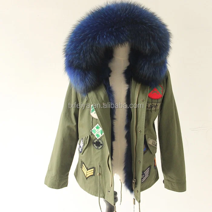 girls fur lined parka