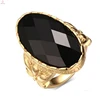 New Arrival Stainless Steel Rose Gold Rope Shape Design Rings