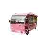 Multifunction Electric four-wheel flower car/food selling carts/dining trailer