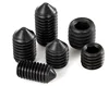 10.9 grade carbon steel black oxide hex socket head spring ball point set screw Hex socket hollow thread set screw M6
