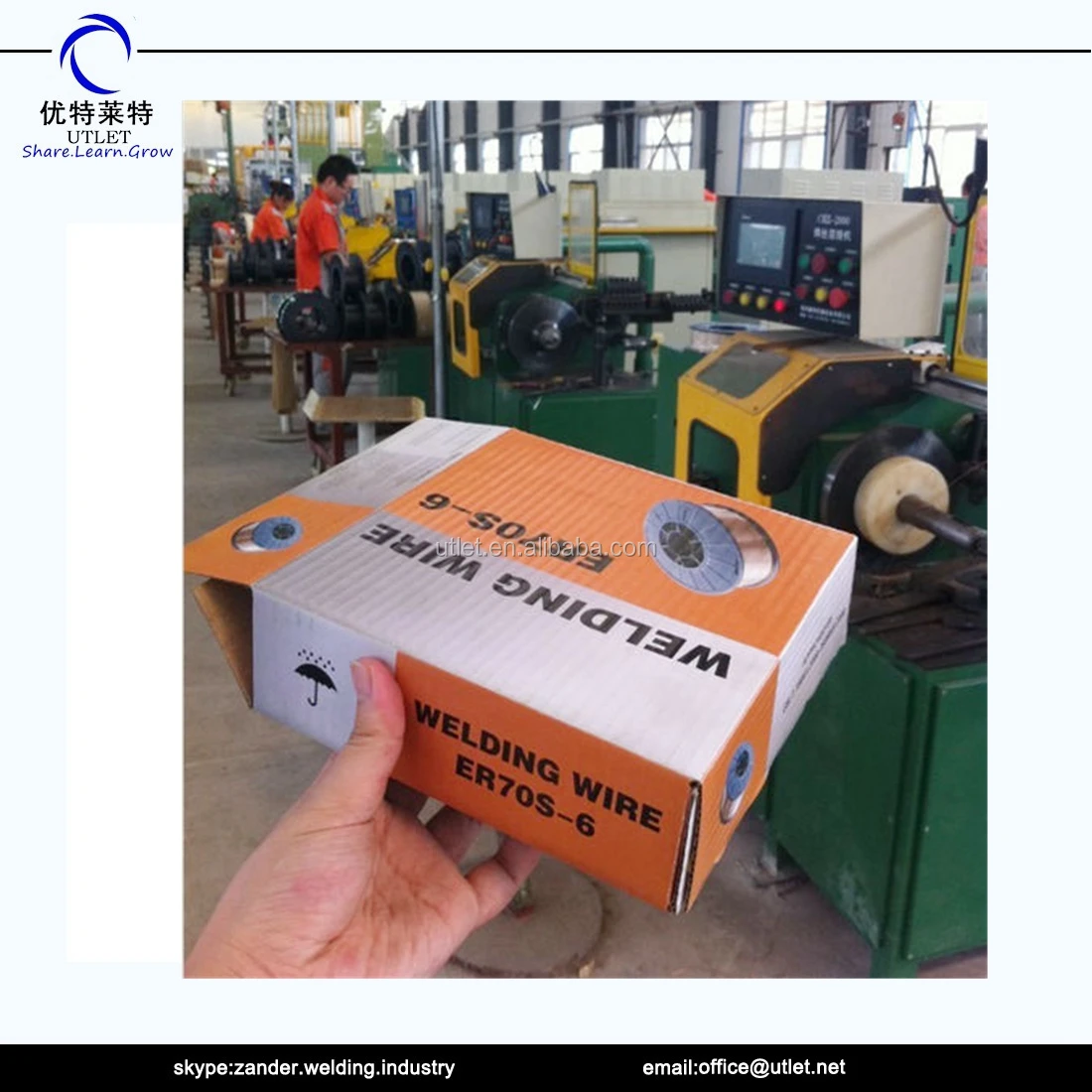 Welding Wire Aws A5.18 Er70s6 Hs Code 7229200 1.2mm 0.8mm Made In