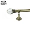 KYOK 2019 colorful luxury and easy euramerican contracted crystal series curtain rod