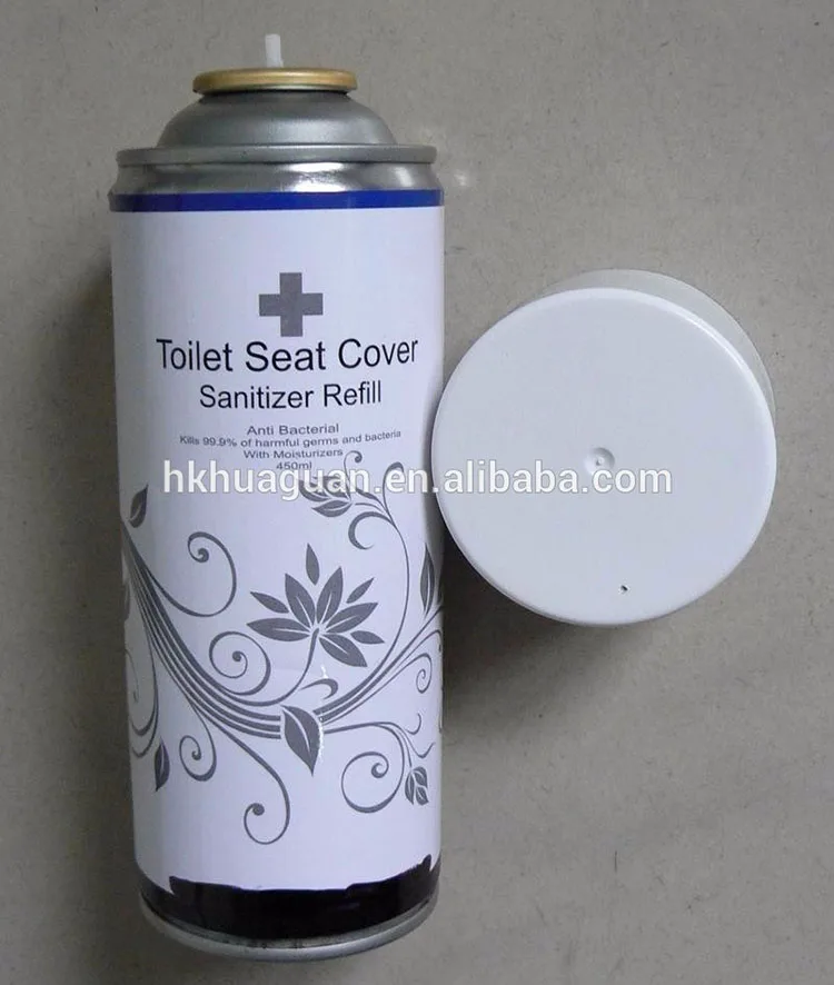 Toilet Seat Cover Sanitize Refill Toilet Spray Refill Sanitized Can