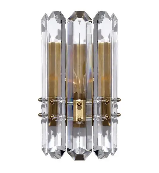 2017 wholesale decorative crystal hotel hotel wall sconces