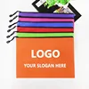 Custom logo non woven Bag a4 zipper Filing Document Bag Pouch envelope