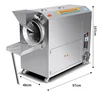Pakistan Small Pine Nut Cashew Toaster Groundnut Sunflower Seeds Peanut Roaster Machinery Cocoa Bean Roasting Machine