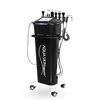 Multifunctional skin care microdermabrasion machine with 9 handles /vertical rf face lift hydro facial machine beauty equipment
