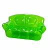 Hot Selling Elegant Green Transparent Double Seat Inflatable Air Corner Sofa