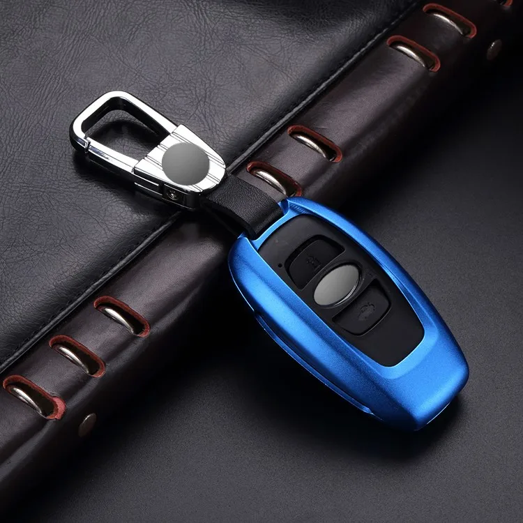 Black Metal Alloy For Smart Remote Key For 2018 Brz Wrx Sti Legacy 