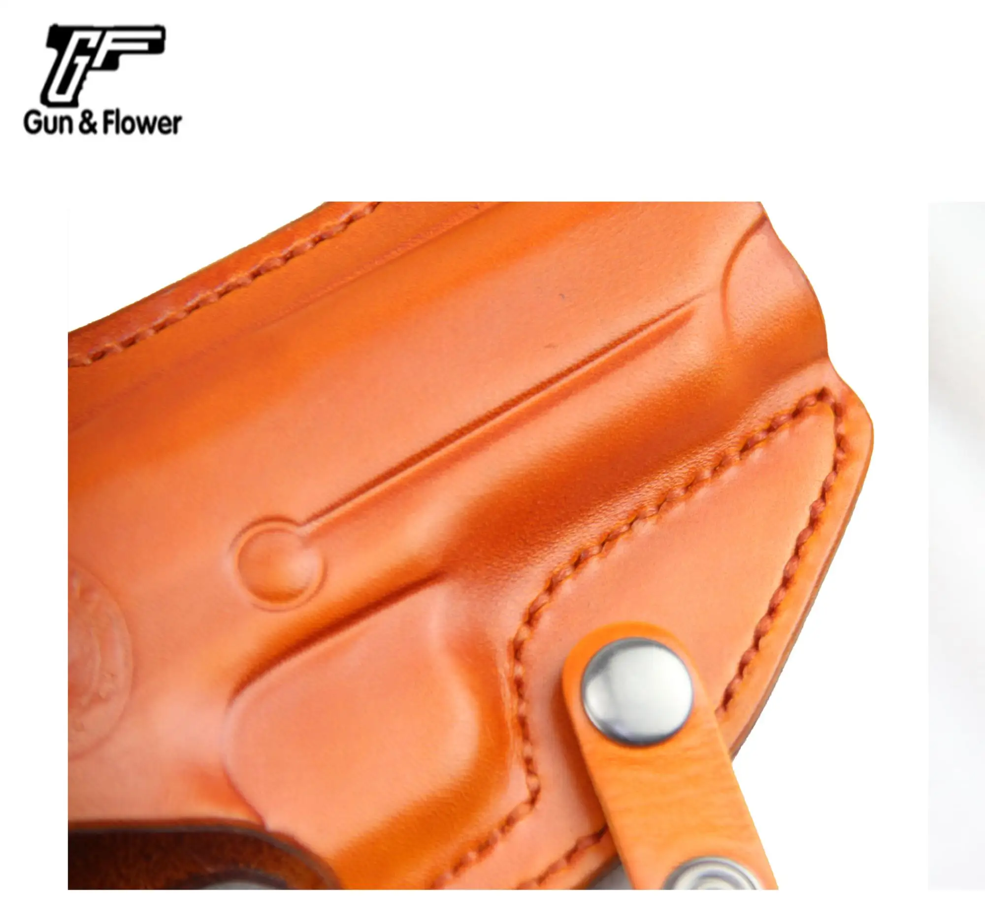 Gunflower Italy Full Grain Genuine Cowhide Universal Leather Gun